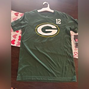 Boys‎ Green Bay Packers Aaron Rodgers tee NFL tshirt